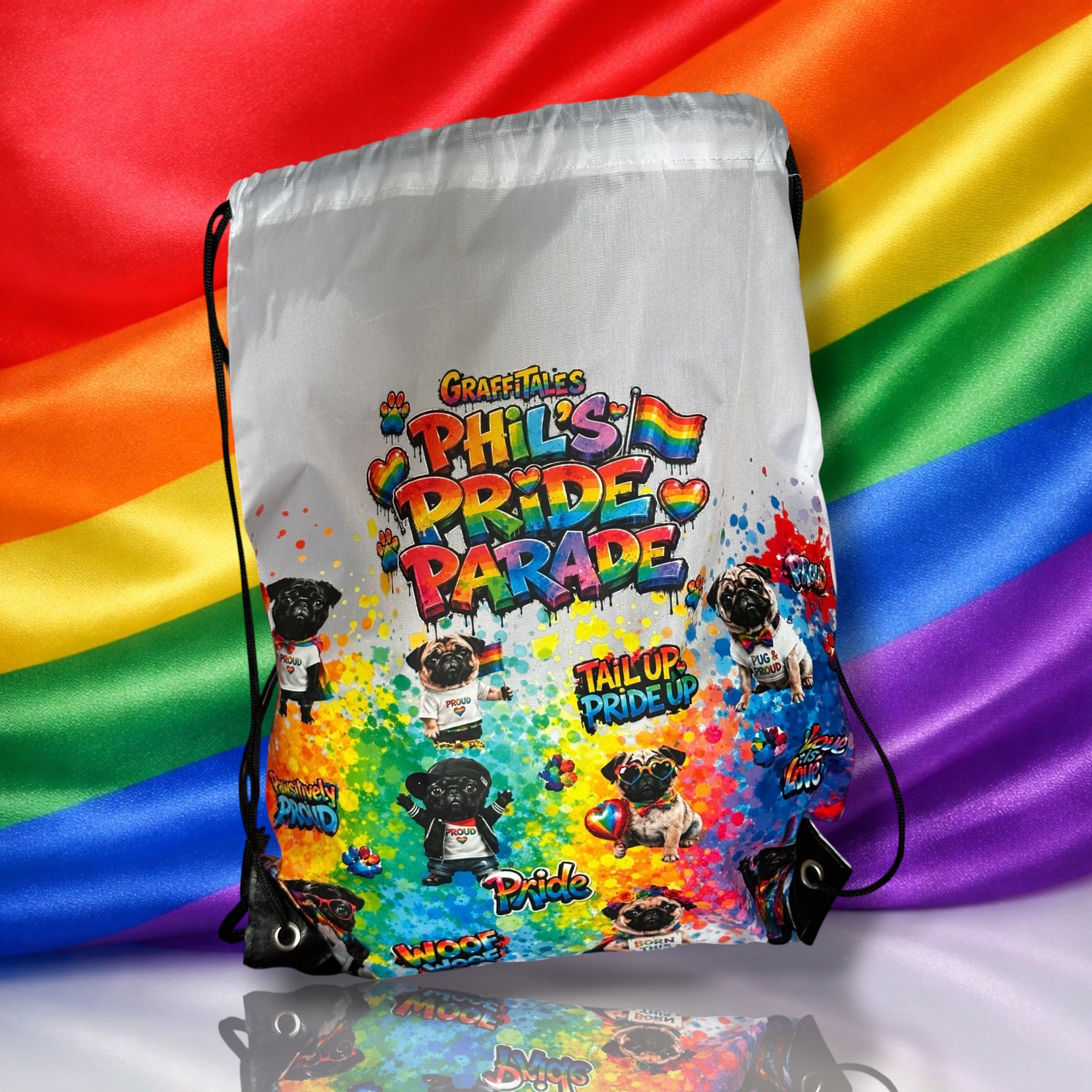 🌈 Phil’s Pride Parade Collection & Limited Edition Drawstring Rucksack